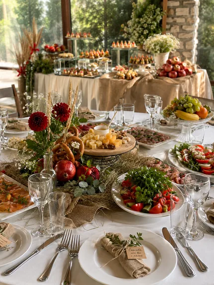 Праздничный фуршет Love Story Catering